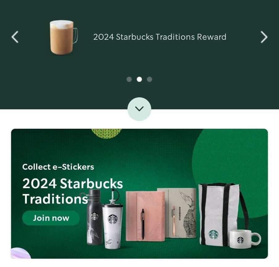 FOR SALE!! 2024 Starbucks Traditions collection, Furniture & Home