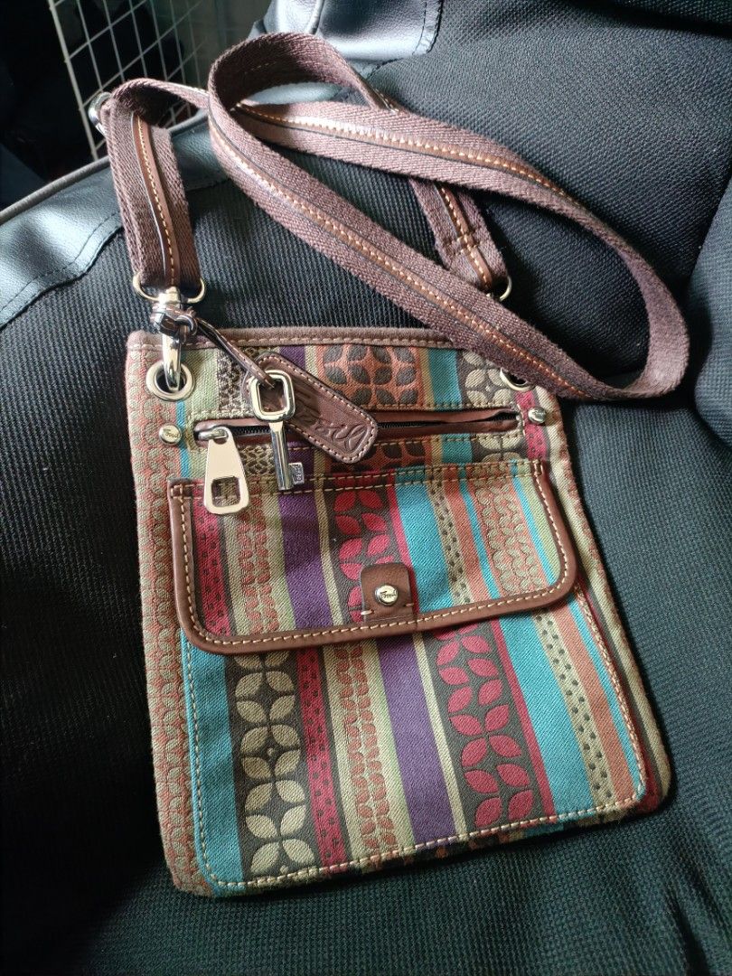 Fossil canvas on sale crossbody