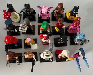 Lego Minifig boite complète 60 Minifigures Serie BATMAN MOVIE - 71017
