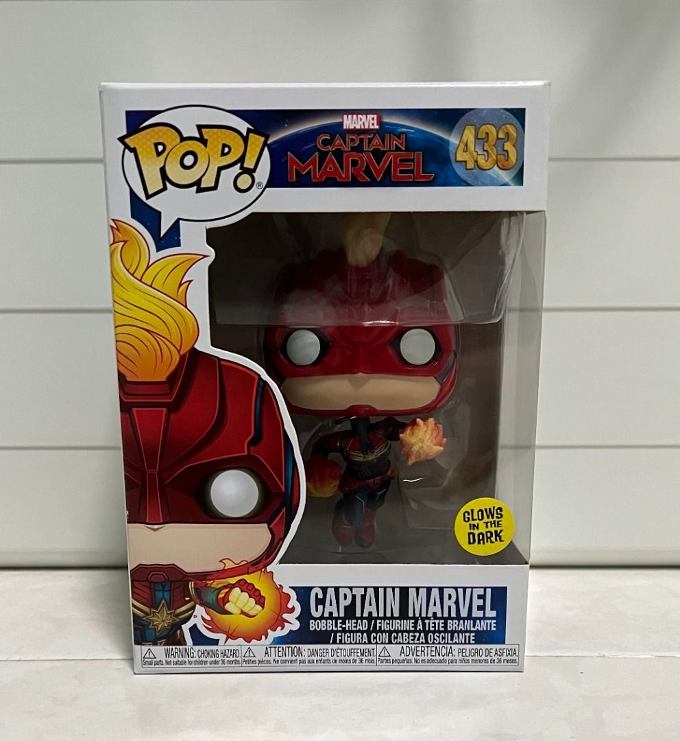 Funko Pop Captain Marvel 433 Hobbies Toys Toys Games on