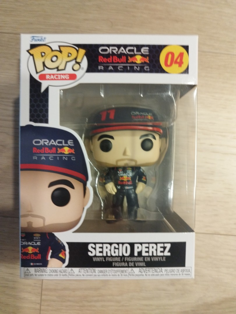 Funko Pop Ride Super Deluxe: Formula 1- Sergio Perez - Red Bull F1