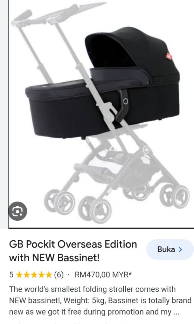 Gb pockit bassinet hotsell