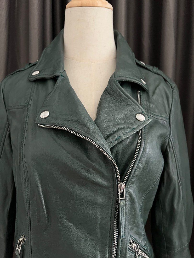 Pure leather top jackets for ladies