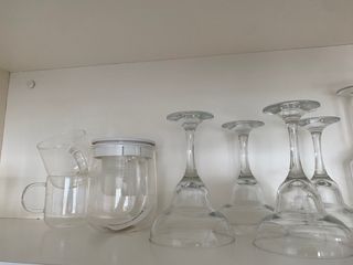Glasses and Tea set