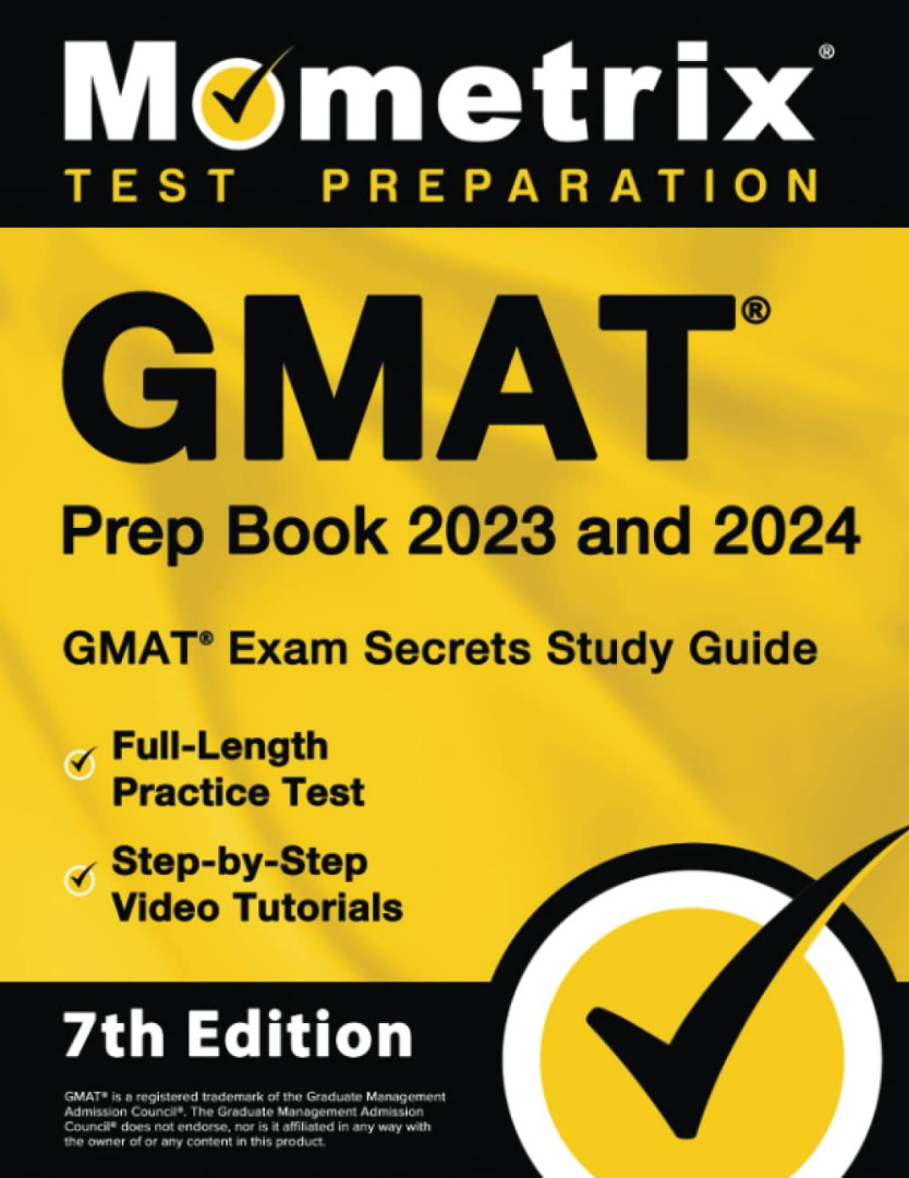 文具,　Guide,　2023　教科書-　Secrets　Edition]　Practice　Exam　and　eBook,　GMAT　Test　Carousell　興趣及遊戲,　GMAT　Digital　Study　Prep　[7th　Full-Length　Book　2024　書本