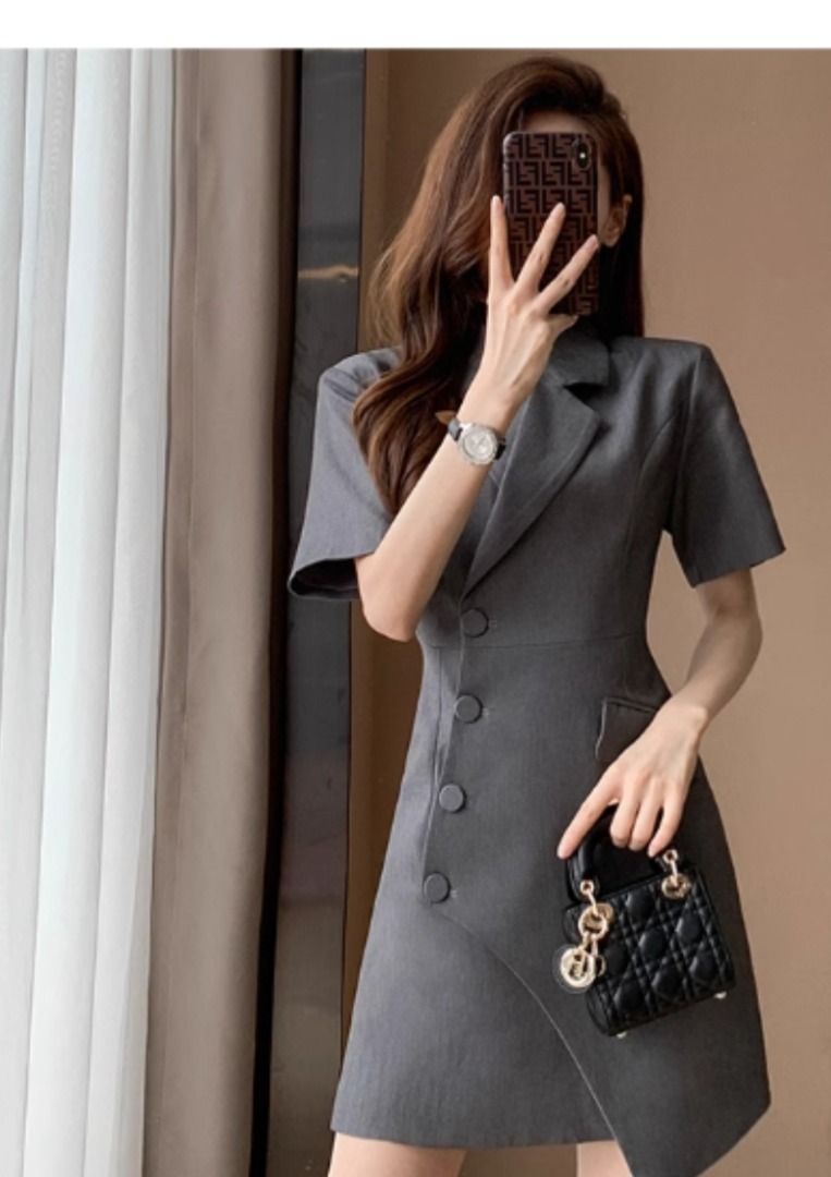 Frock with blazer discount