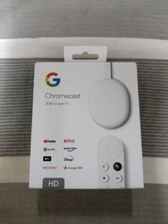Google Chromecast 第4代 台灣公司貨 聯強代理 第四代 HD版本 桃園市區可面交 支援Google TV