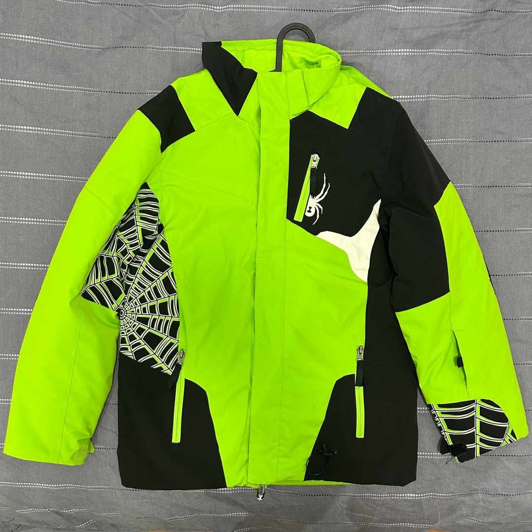 Green spyder deals jacket