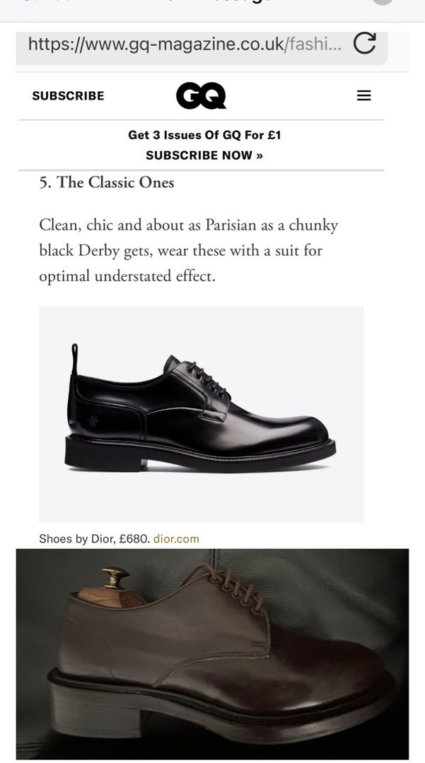Gq sales derby shoes