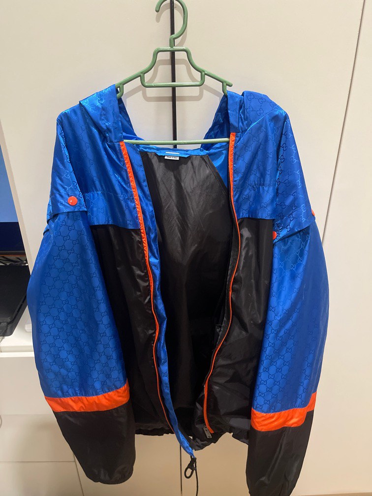 Gucci nylon hotsell windbreaker