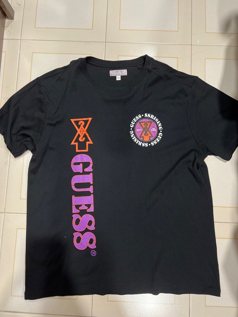 Guess X 88Rising tshirt Men s Fashion Tops Sets Tshirts