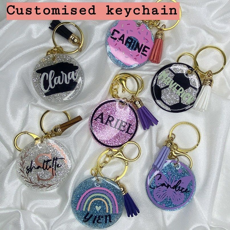 Customised keychain with name hotsell