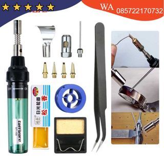 Harga Net! Taffware Solder Gas Butane Portable Iron Pen - MT-100