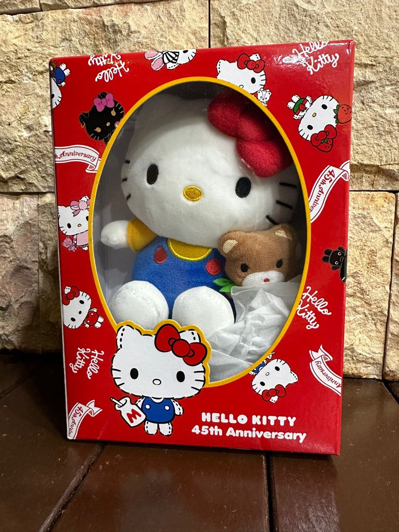 Hello kitty 45th anniversary plush store