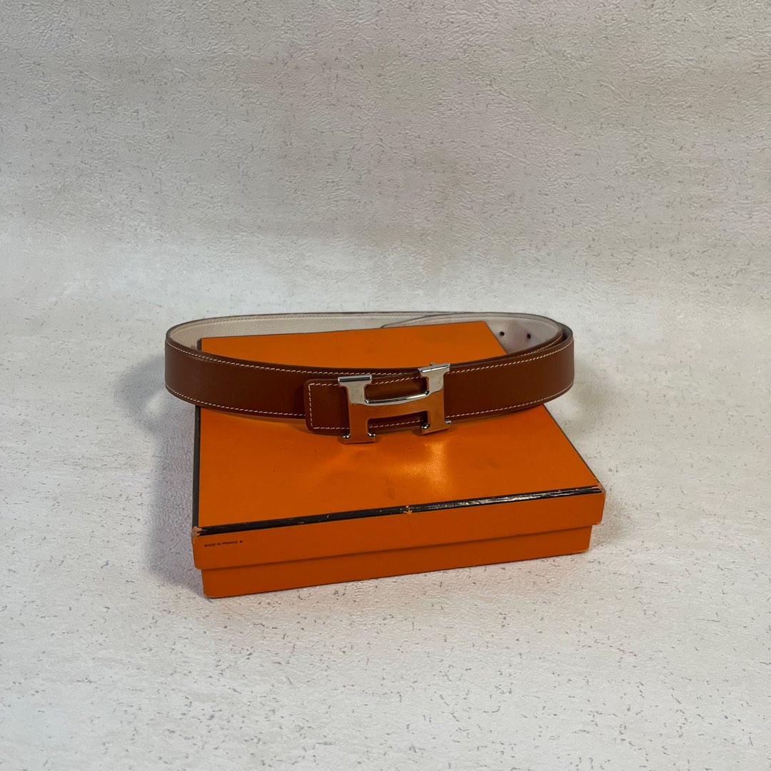 Hermes H Belt, Barang Mewah, Aksesoris di Carousell