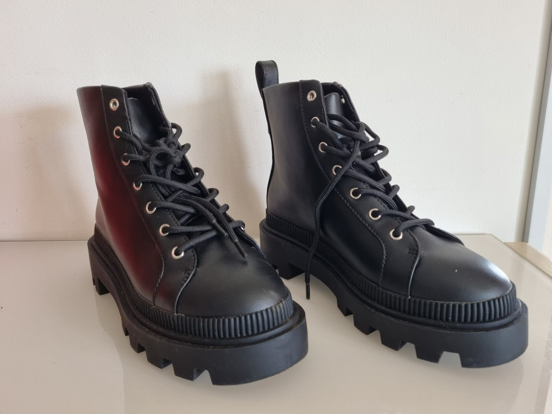 H M Divided Martin Boots Women US5.5 Women s Fashion Footwear