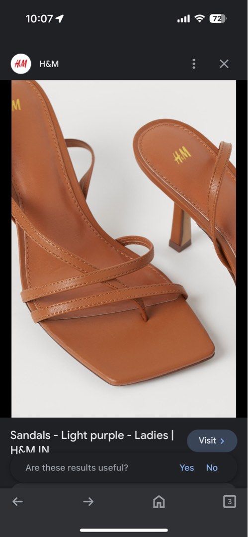 H and store m ladies sandals