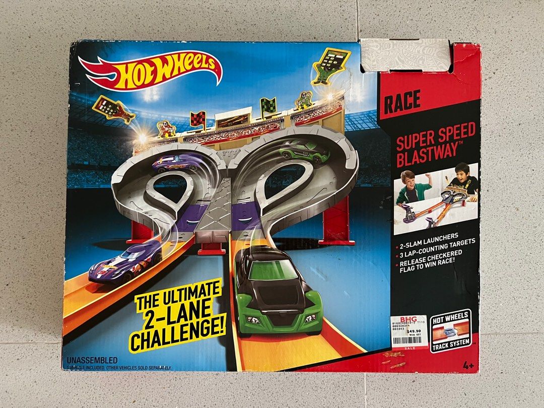 Hot Wheels Super Speed Blastway Track set, Hobbies & Toys, Toys & Games
