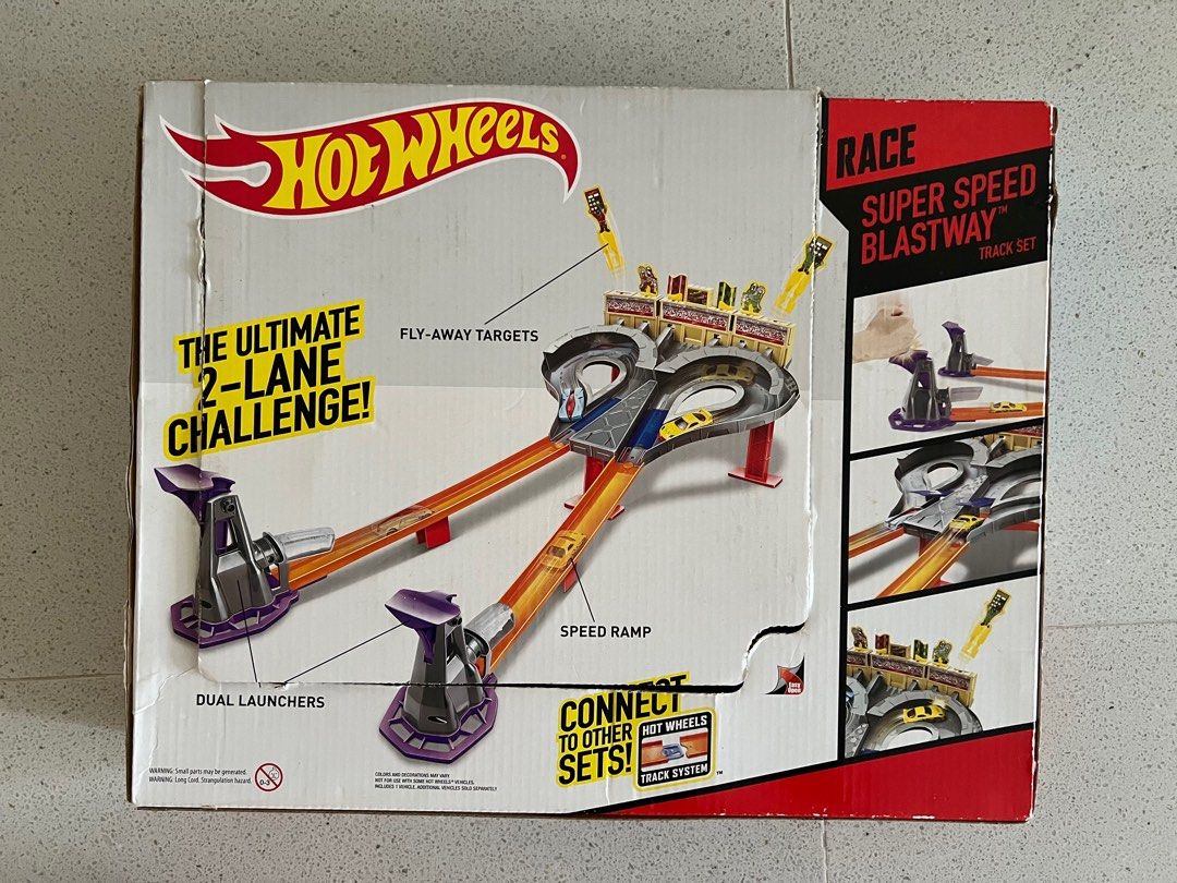 Hot Wheels Super Speed Blastway Track set, Hobbies & Toys, Toys & Games