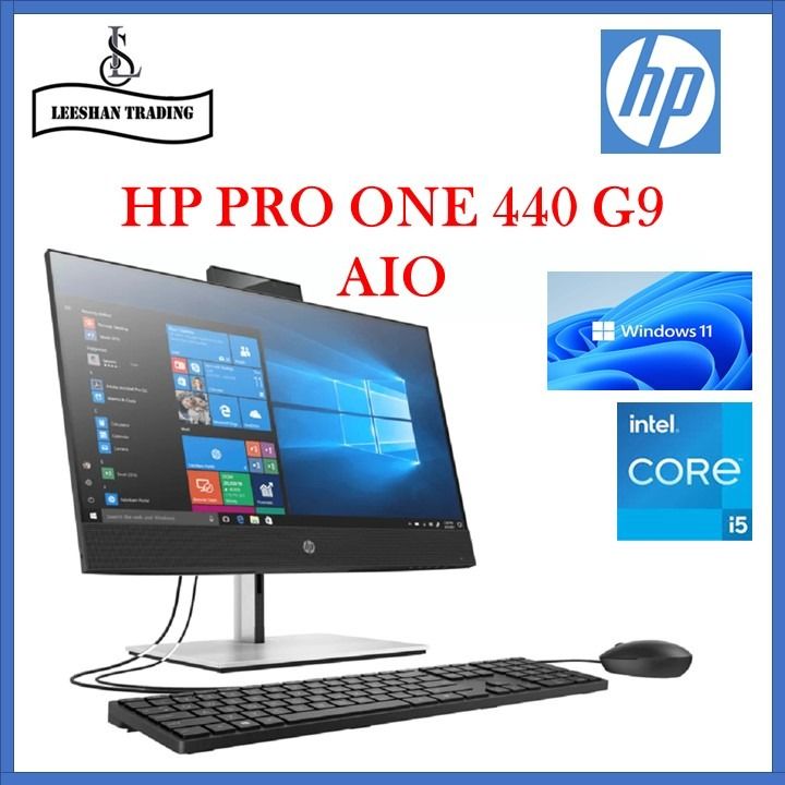 HP Pro One 440 G9 24 inch All in One PC intel core i5 12th gen 16GB Ram 256GB SSD WIN 11 Pro MS Office Open Box Seldom used