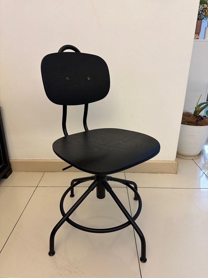 Kullaberg swivel chair 2025 black