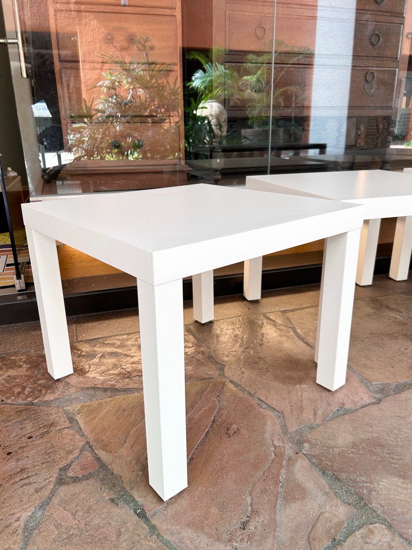 Ikea lack side hot sale table white