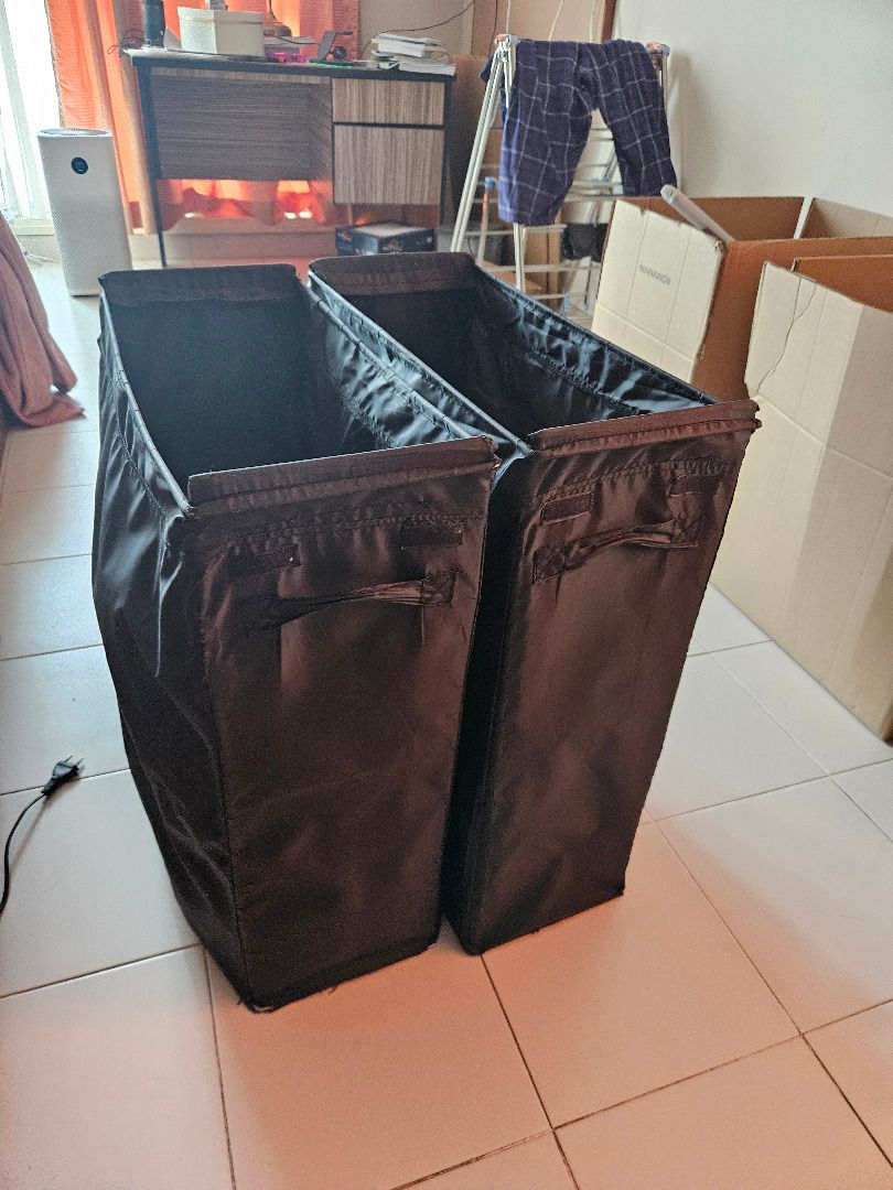 IKEA SKUBB Laundry bag with stand 80L Furniture Home Living