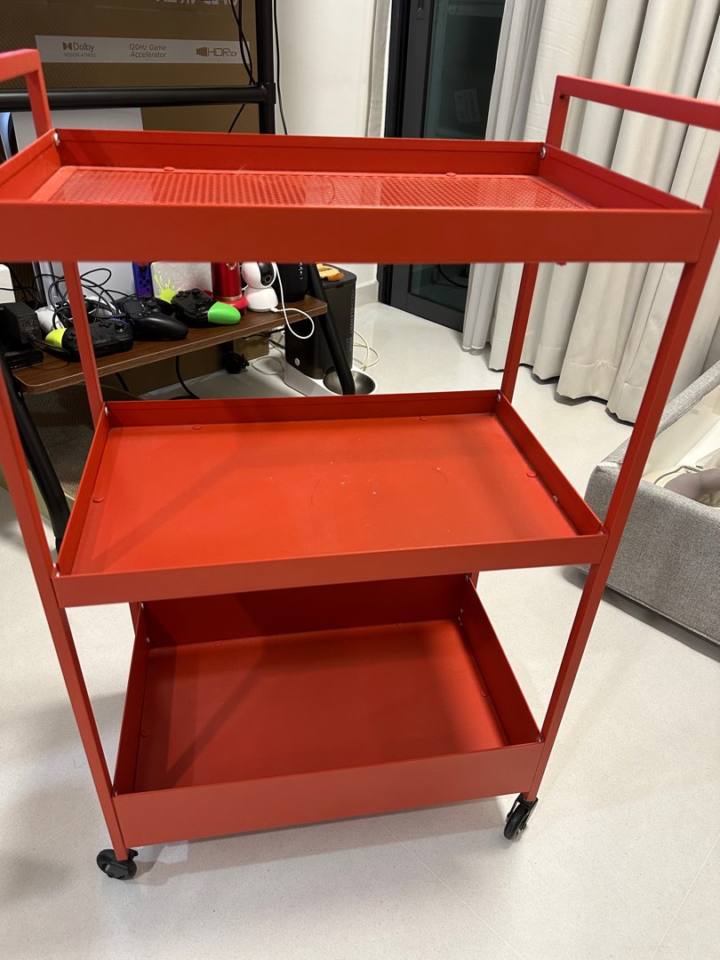 Ikea Trolley, Furniture & Home Living, Furniture, Shelves,