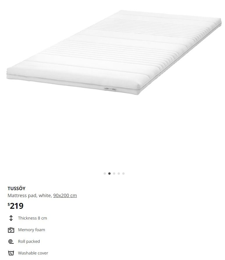 Tussoy mattress best sale
