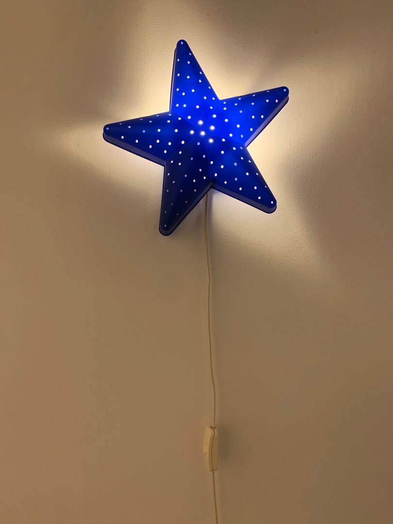 Star wall deals light ikea