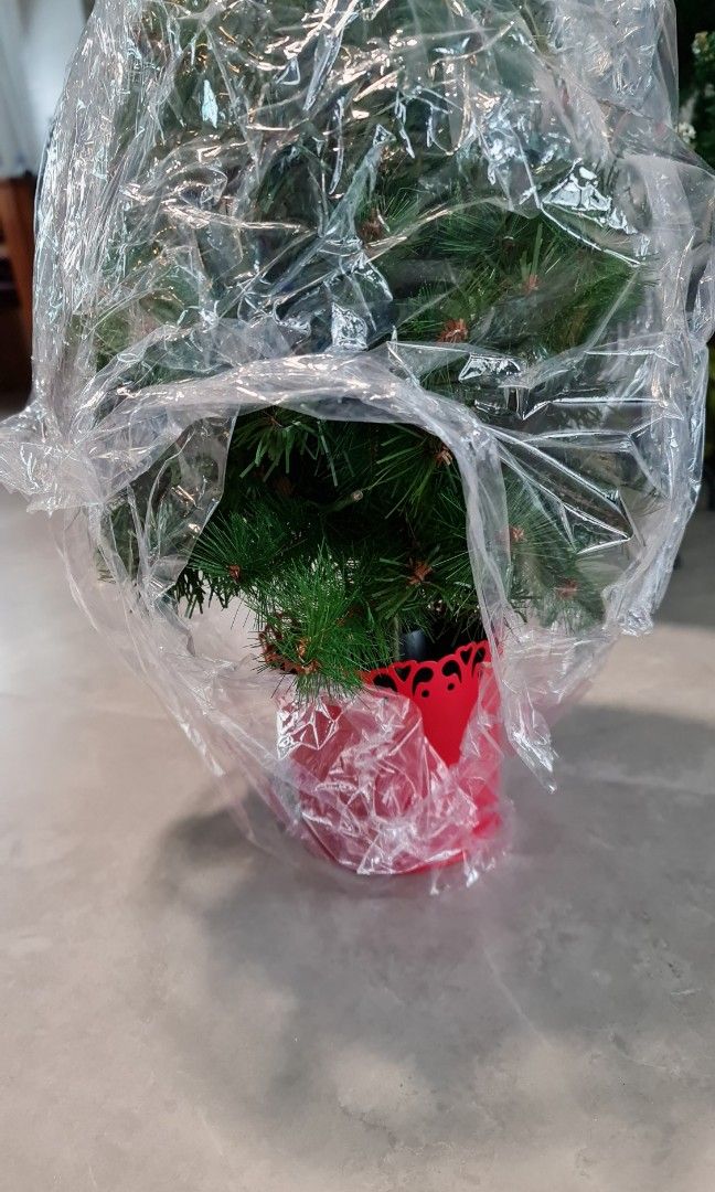 Ikea's LED table Christmas tree, Furniture & Home Living, Home Decor