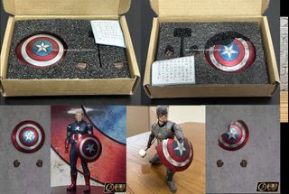 <In Stock - SALE> Manipple Studio, accessories set for 1/12 SHF SH Figuarts Captain America (2 options)