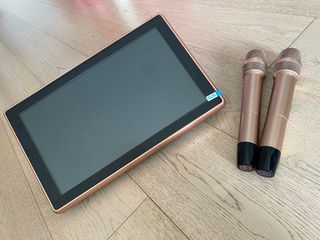 InAndon音王K90MAX家庭ktv音响套装点歌机唱歌机一体机卡拉OK家用 1TB 15.6寸一體機內置DSP話筒混響器