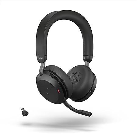 Jabra Evolve2 75 ANC Wireless Bluetooth Headset Noise Cancelling