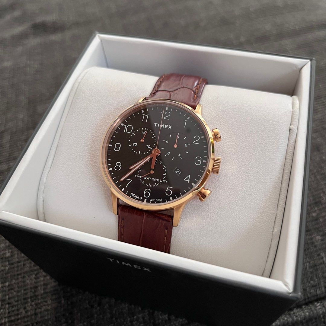 Jam Tangan TIMEX The Waterbury TW2R71600 Barang Mewah Jam Tangan di Carousell