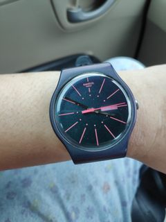 Jam tangan unisex Swatch IU33 Rare Original Murah