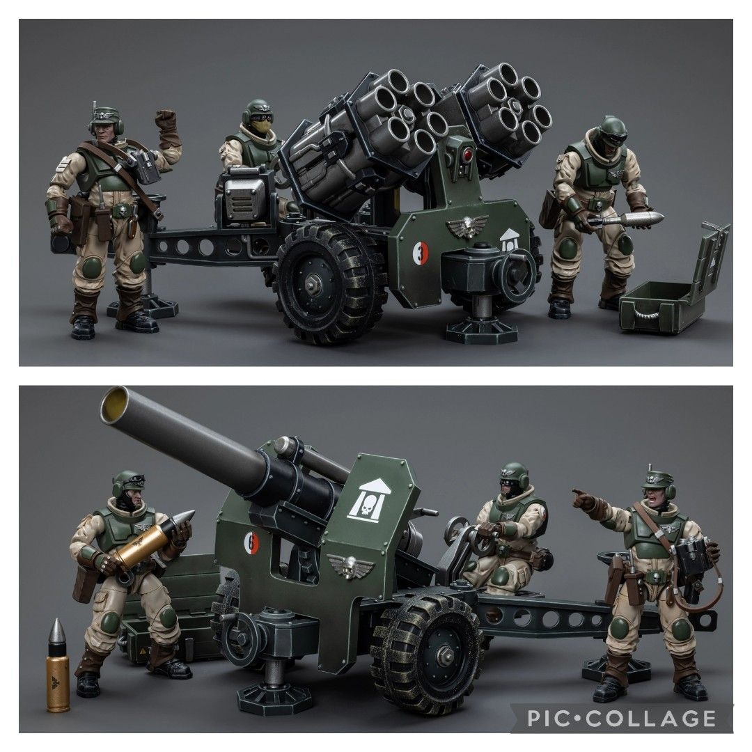 Astra Militarum Ordnance Team with Malleus Rocket Launcher