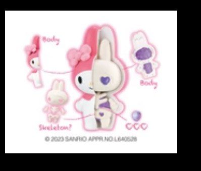 Sanrio Kaitai Fantasy Figures - Hello Kitty & My Melody - 4 Pack [Toys,  Ages 5+]