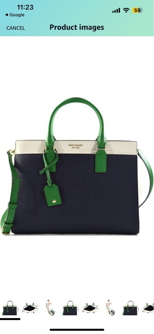 Kate spade cameron 2025 saffiano leather large satchel