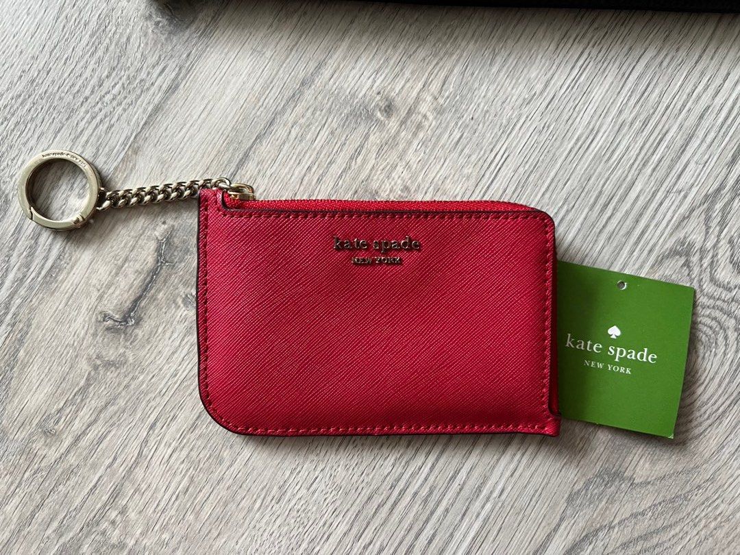 Kate spade red card holder outlet