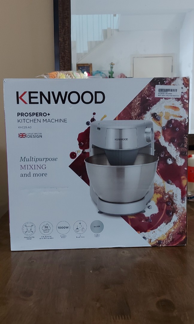 Kenwood Prospero Plus Stand Mixer, 1000W (Silver)