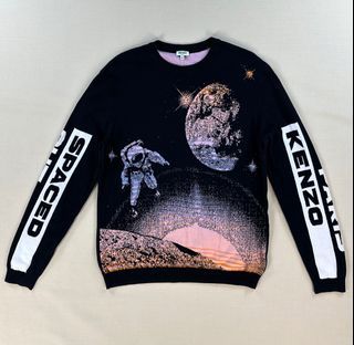 Kenzo “Kenzoscope” Space Jumper Knitted Sweater