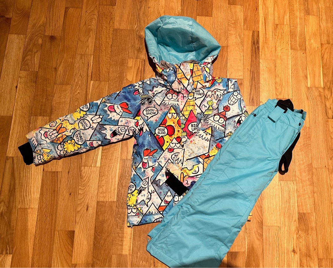 Funky ski suit top
