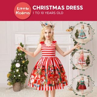 Red christmas dress girl hotsell
