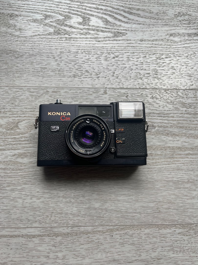 [TESTED] Konica C35 EF, Photography, Cameras on Carousell