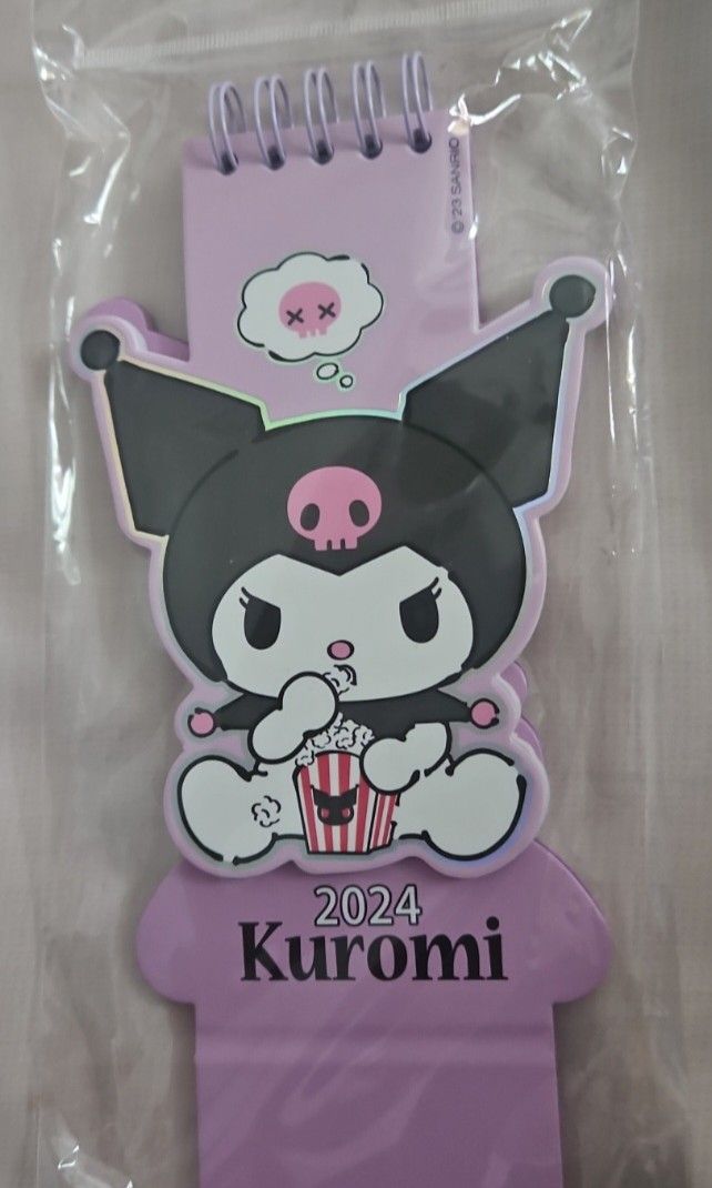 Kuromi Calendar 2024, Hobbies & Toys, Stationery & Craft, Art & Prints