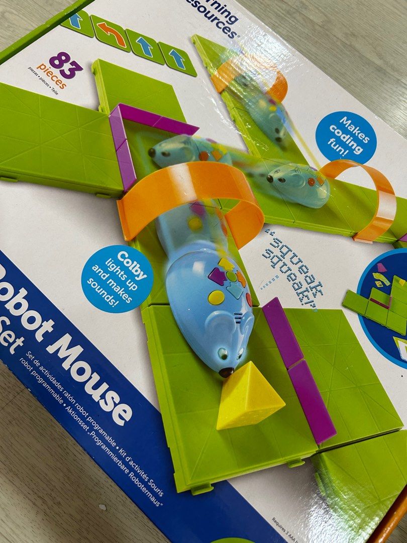Learning Resources Code & Go Robot Mouse activity set, Hobbies & Toys ...