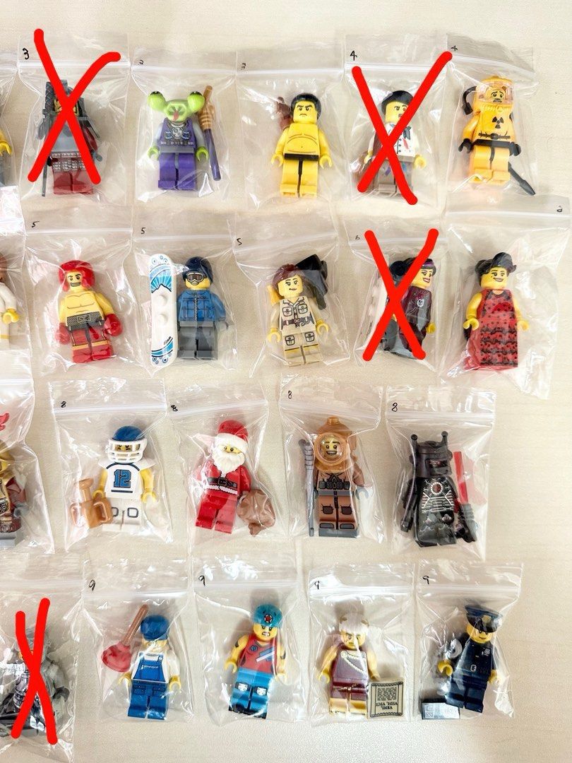 Lego characters for best sale sale