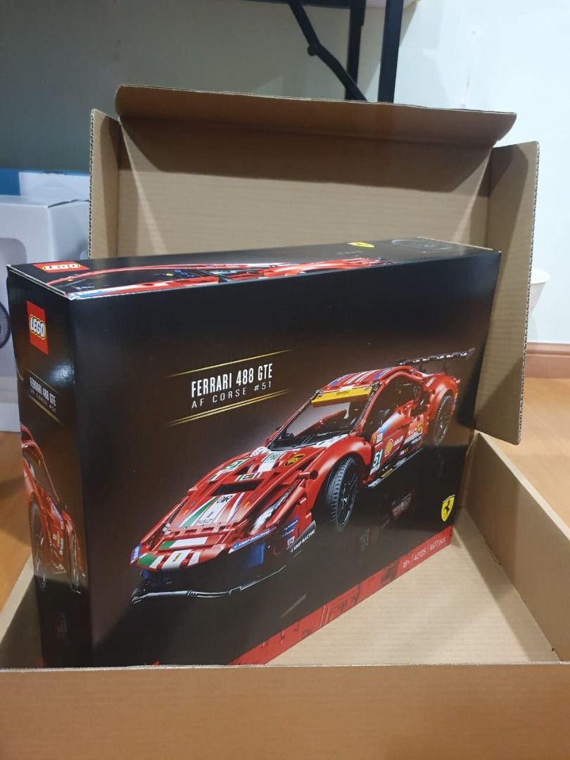 Lego ferrari box sales