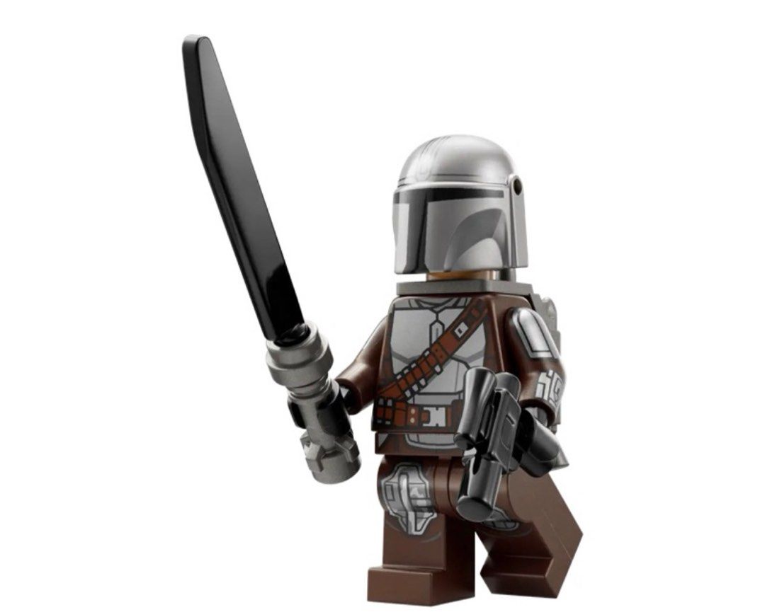 LEGO Star Wars The Mandalorian with Darksaber Hobbies Toys
